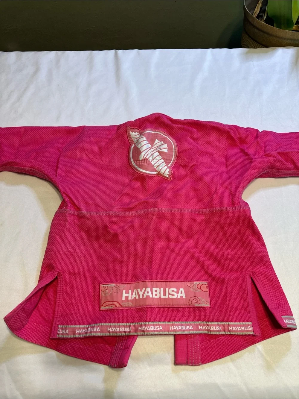Hayabusa Kids Pink Jiu-Jitsu Gi Set with White Belt